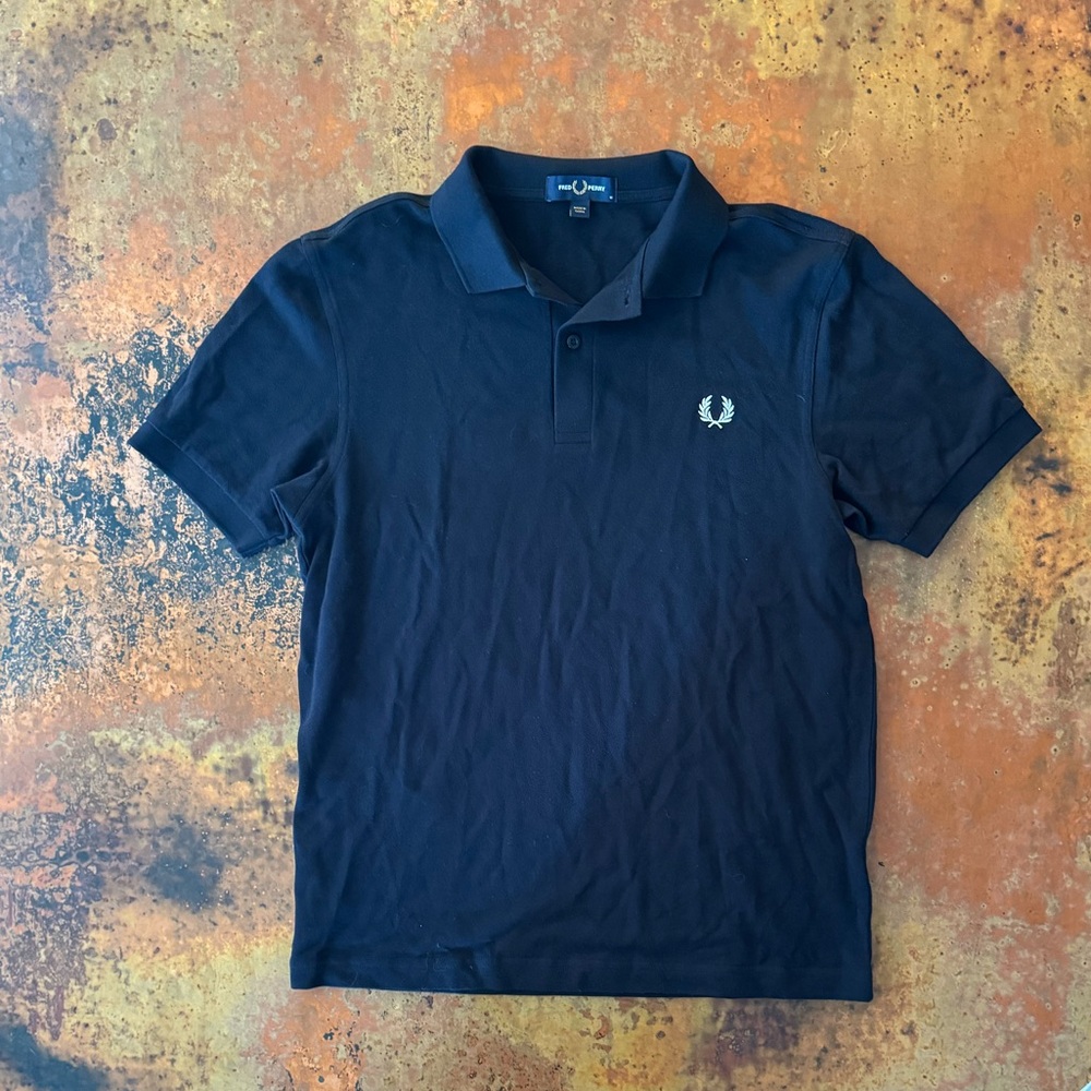 Fred Perry navy blue polo M6000